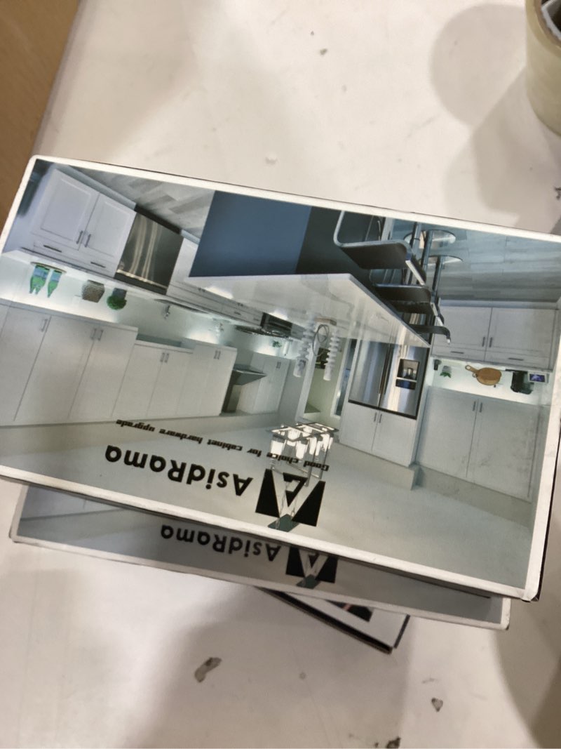 Condition photo showing New/Like New for Asidrama 10 Pack Matte Black Kitchen Cabinet Knobs, Knurled Cabinet Knobs Kitchen Cabinet Hardware for Cupboard Drawer Knobs Dresser Knobs