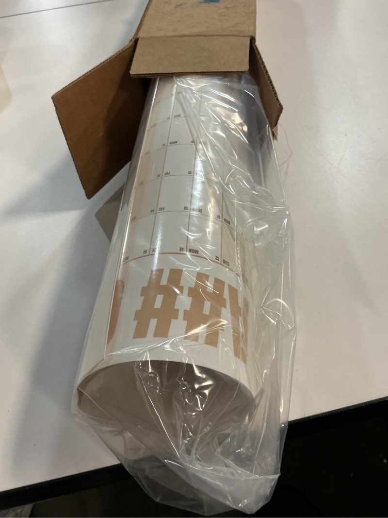 Condition photo showing New/Like New for The Mini Big A## Calendar 2026 – 2’x1.5’ Dry-Erase Wall Calendar – See Your Whole Year at a Glance – Plan Goals & Adventures – Neutral Neutral January - December