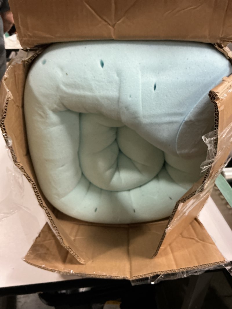 Condition photo showing Good Condition for  3 inch Mattress Topper, Cooling Gel Memory Foam Bed Topper for Pressure Relief, King