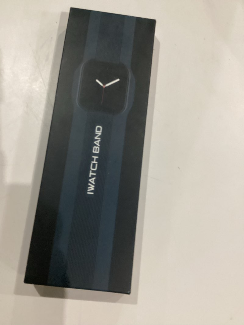 Condition photo showing As Is for EPULY Metal Band Compatible with Apple Watch Bands for Men 49mm 46mm 45mm 44mm 42mm 41mm 40mm 38mm, Business Stainless Steel Strap for iWatch Bands Series 11 10 9 8 7 6 5 4 3 2 1, SE3 2 1, Ultra3 2 1 Black 45mm 44mm 42mm 49mm 46mm(series 11 10)