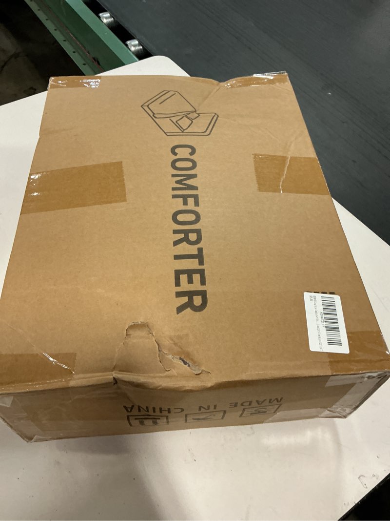 Condition photo showing New/Like New for King Size Comforter Set, King Comforter Suitable for All Seasons,3pcs Warm Bedding Comforter Sets,1 Comforter (90"x102") and 2 Pillow Shams (20"x36") White King (90"x102")