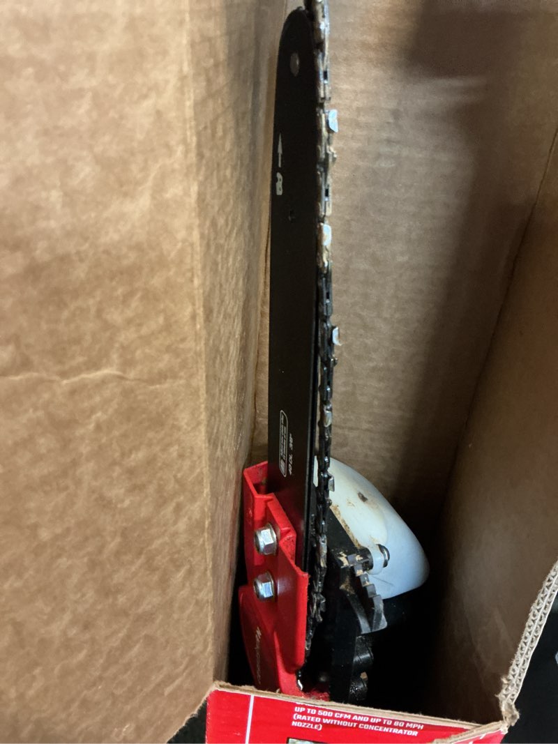 Condition photo showing As Is for craftsman multi yard tool system pole saw attachment