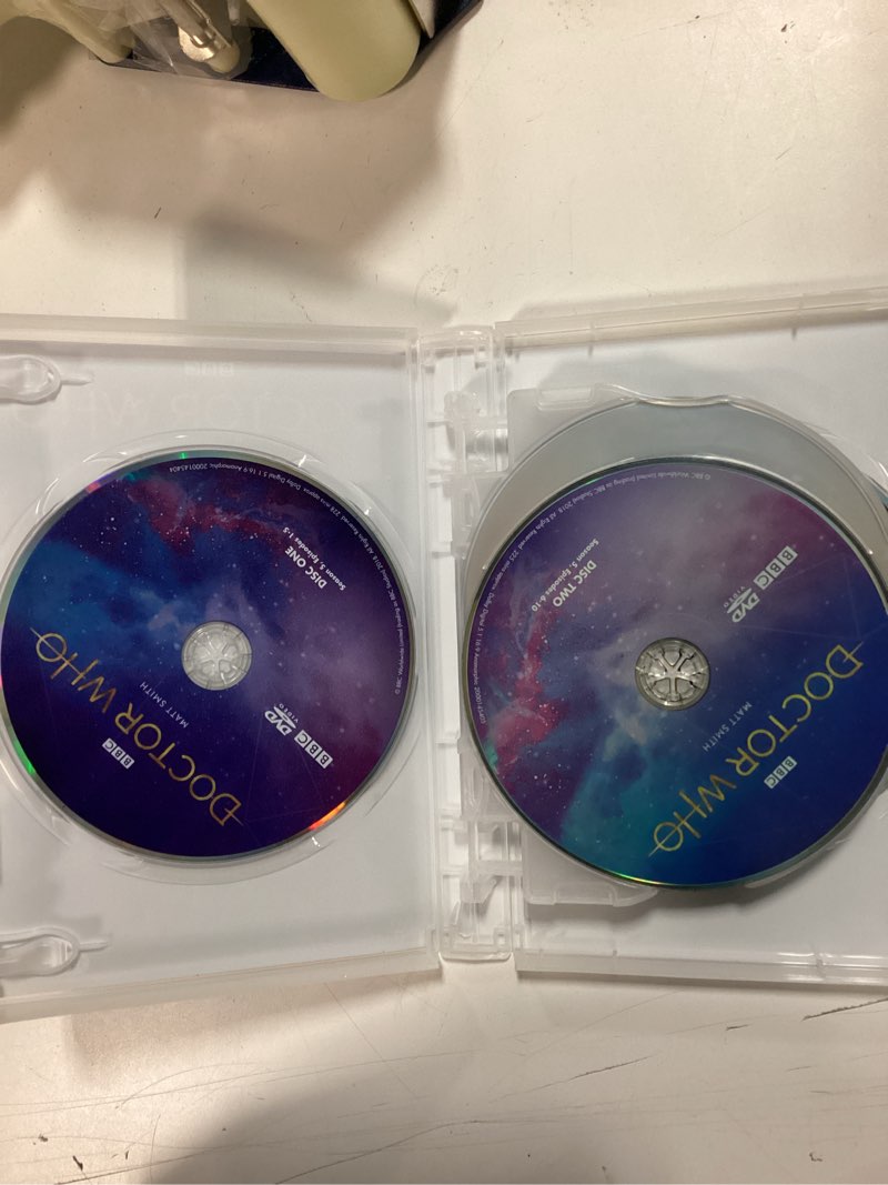Condition photo showing As Is for doctor who s5-7 (dvd)