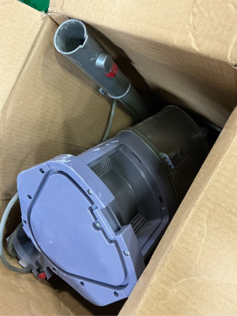 Condition photo showing As Is for shark nv352 navigator lift away upright vacuum, hepa filter, anti-allergen technology, swivel steering, ideal for carpet, stairs, & bare floors, with wide upholstery & crevice tools, lavender navigator (lavender)