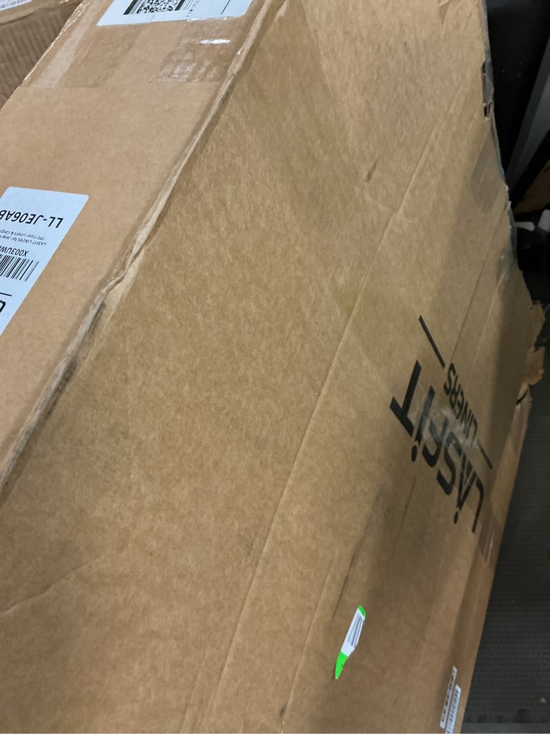 Condition photo showing Good Condition for LASFIT Floor Mats & Trunk Mat for Jeep Wrangler JL 2018-2025 2026 4 Door Cargo with SUBWOOFER, All Weather TPE Custom Cargo Mat Fit for Flat Load Floor Gas Type (Not for JK/Not PHEV/Not 2-Door) Wrangler JL 18-26 (with Subwoofer)