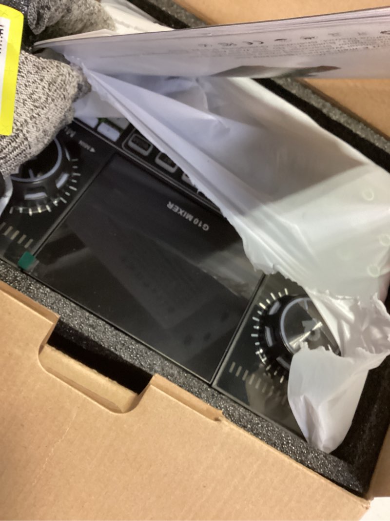 Condition photo showing Good Condition for Podcast Equipment Bundle with 3.5mm Condenser Microphone for Pc/Phone Live Streaming Singing Gaming, Podcast Microphone Bundle with Live Sound Board Audio Mixer Denoise,DJ Sets G10-MIC(P15)