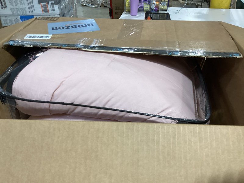 Condition photo showing Good Condition for juicy couture black link logo printed comforter set, king – complete 8-piece bed in a bag collection