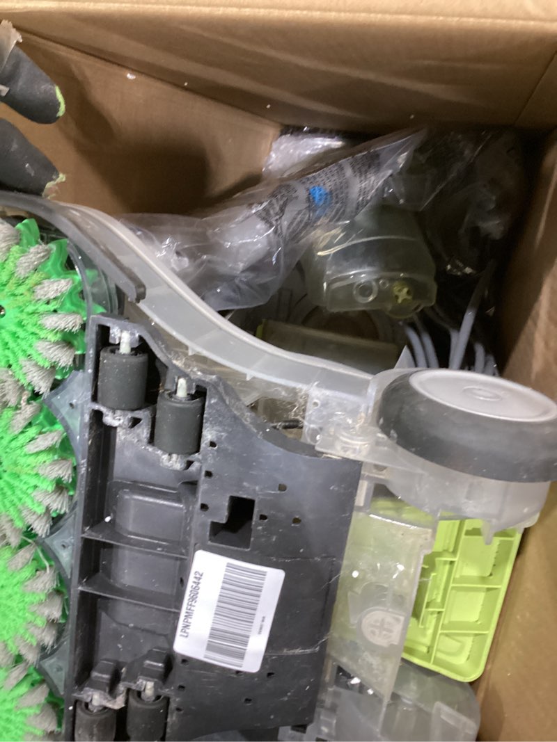 Condition photo showing As Is for Hoover FloorMate Deluxe Hard Floor Cleaner Machine, Lightweight Cleaning Machine, Floor Scrubber with Spin Scrub Brushes, Wash and Dry Mode, Ideal for Hardwood, Vinyl, Tile, Laminate and More