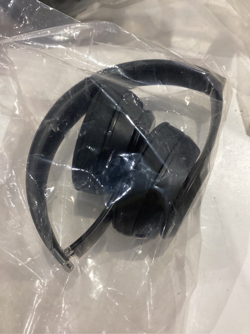 Condition photo showing Good Condition for Beats Solo 4 - Wireless On-Ear Bluetooth Headphones, Up to 50-Hour Battery Life, Ultra-Lightweight Comfort, Powerful and Balanced Sound, Apple & Android Compatible - Matte Black Matte Black Standalone