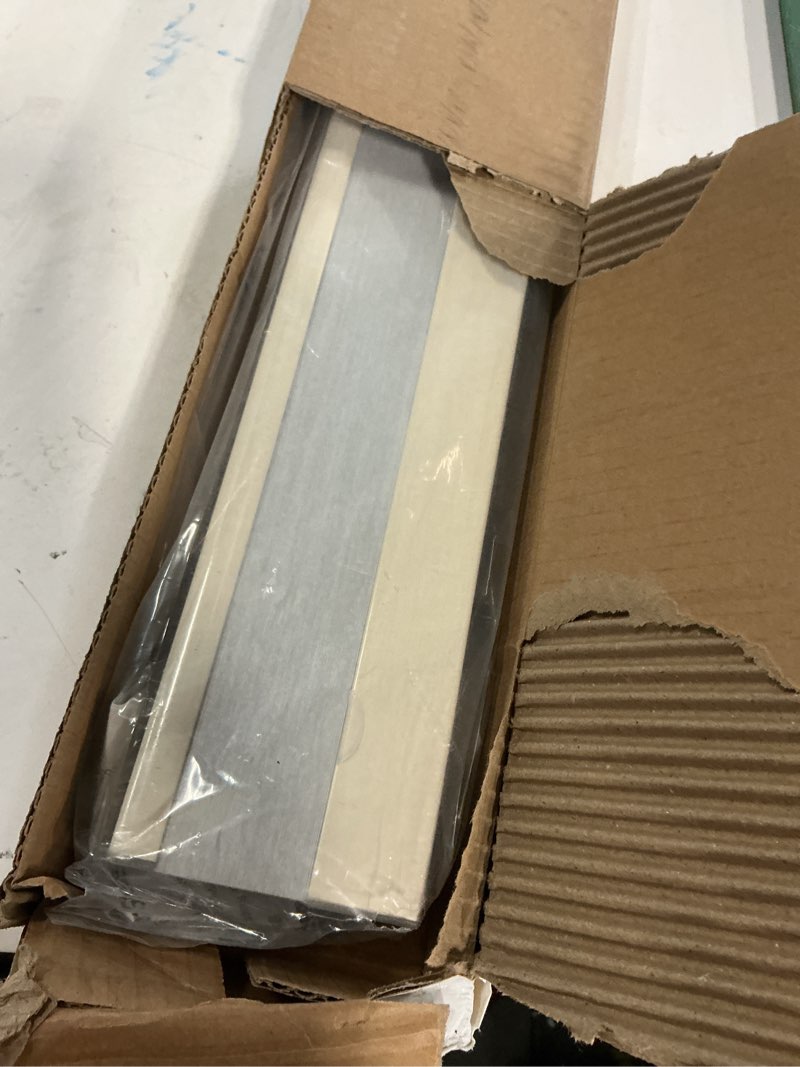 Condition photo showing New/Like New for lazblinds cordless cellular shades, blackout privacy honeycomb shades for home, thermal insulation noise reduction blinds for windows, 42'' w x 48'' h, cream blackout-cream 42'' w x 48'' h