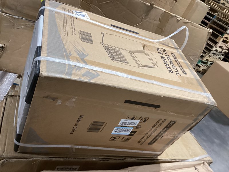 Condition photo showing Good Condition for cowsar commercial ice maker machine, self-cleaning ice machine for home, bar, restaurant, office and outdoor?80lbs/24h freestanding undercounter ice maker with 24lbs storage capacity silver