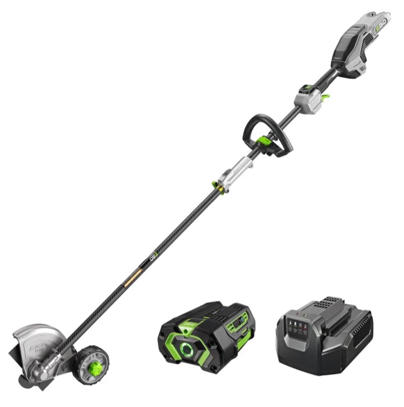 EGO POWER+ Multi-Head System Carbon Fiber 56-volt 8-in Handheld Attachment Capable Battery Lawn Edger 4 Ah (Battery Included) (Charger Included)