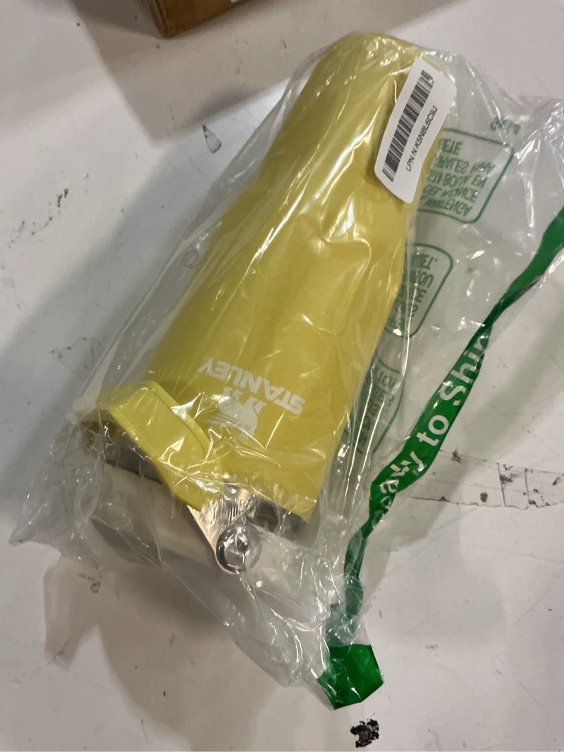 Condition photo showing Good Condition for stanley iceflow 2.0 flip straw tumbler with handle 30 oz | twist on lid and flip up straw | leakproof water bottle | insulated stainless steel | bpa-free | daffodil daffodil 30 ounces