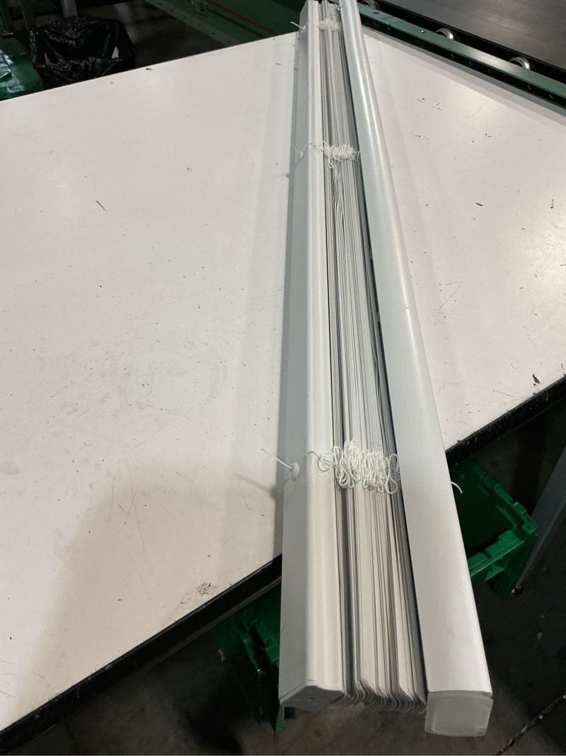 Condition photo showing As Is for champion trutouch cordless blind 35"x72" white 1"