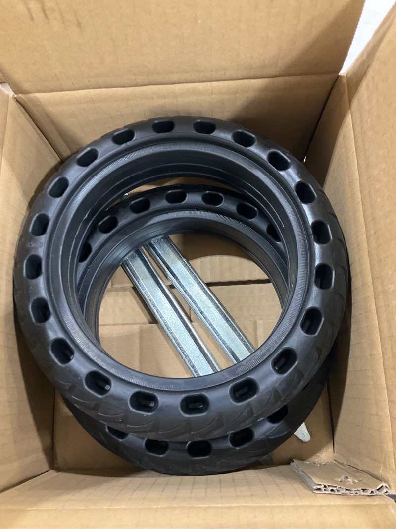 Condition photo showing Good Condition for AR-PRO (2-Pack) 8.5" Electric Scooter Solid Tires, 8 1/2 x 2 Scooter Replacement Tires, Compatible for Gotrax Gxl V2/Gotrax XR/Xiaomi M365/Pro Electric Scooter Tire 8.5" x 2" (Solid) Solid Tires (2-Pack)