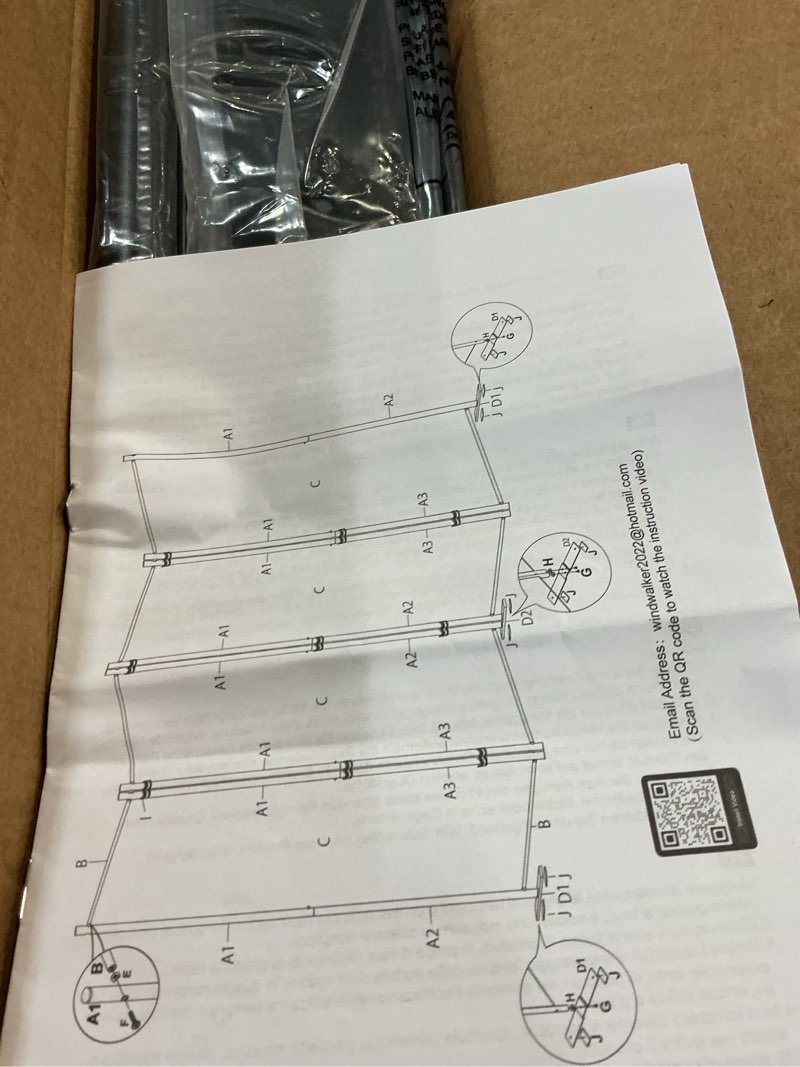 Condition photo showing New/Like New for Kokorona 4 Panel Room Divider, 6FT Tall Folding Privacy Screen Wall Dividers, Portable Privacy Screen Freestanding Room Divider for Room Separation, Included - Cover Strips, Black, 88''W x 71''H 4 Panel-88"W Black