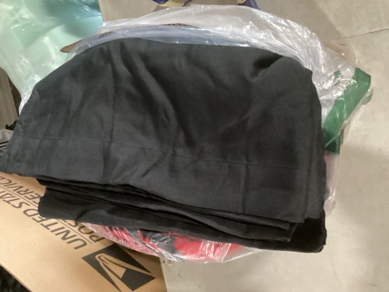 Condition photo showing Good Condition for cozylux full size comforter sets black - 7 pieces bed in a bag full, luxury soft bed set for all seasons, bedding set with down alternative comforter, sheets, pillowcases & shams black full