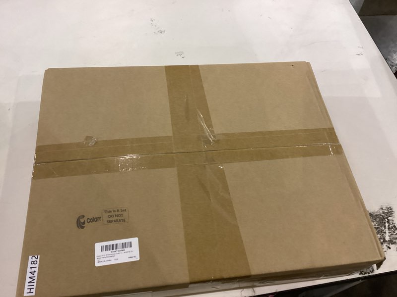 Condition photo showing New/Like New for 7.33 ft Christmas Gift Train Cardboard Cutout Stand-up Life Size Cardboard Cutout Standup Blue Christmas Train Party Decorations Photo Prop Backdrop for Xmas Party Decoration