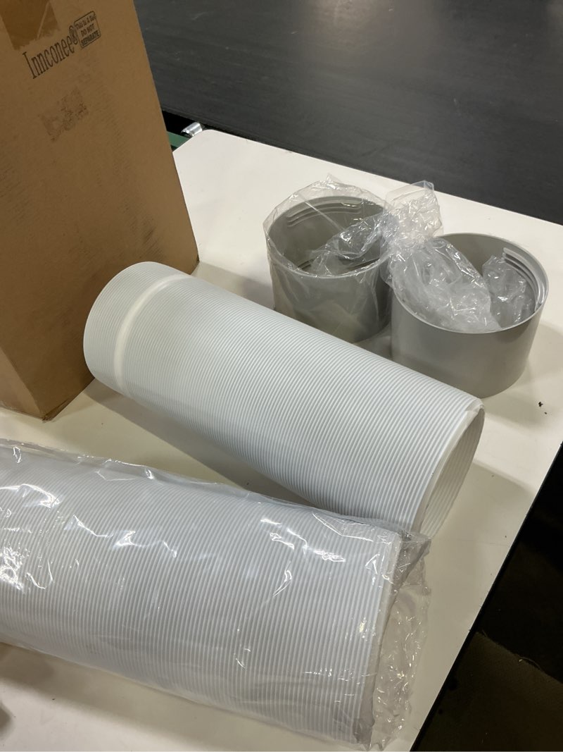 Condition photo showing Good Condition for hoxha 2 pack portable air conditioner hose with coupler 5.9 inch ac exhaust vent duct hose universal ac tube hose kit parts accessories