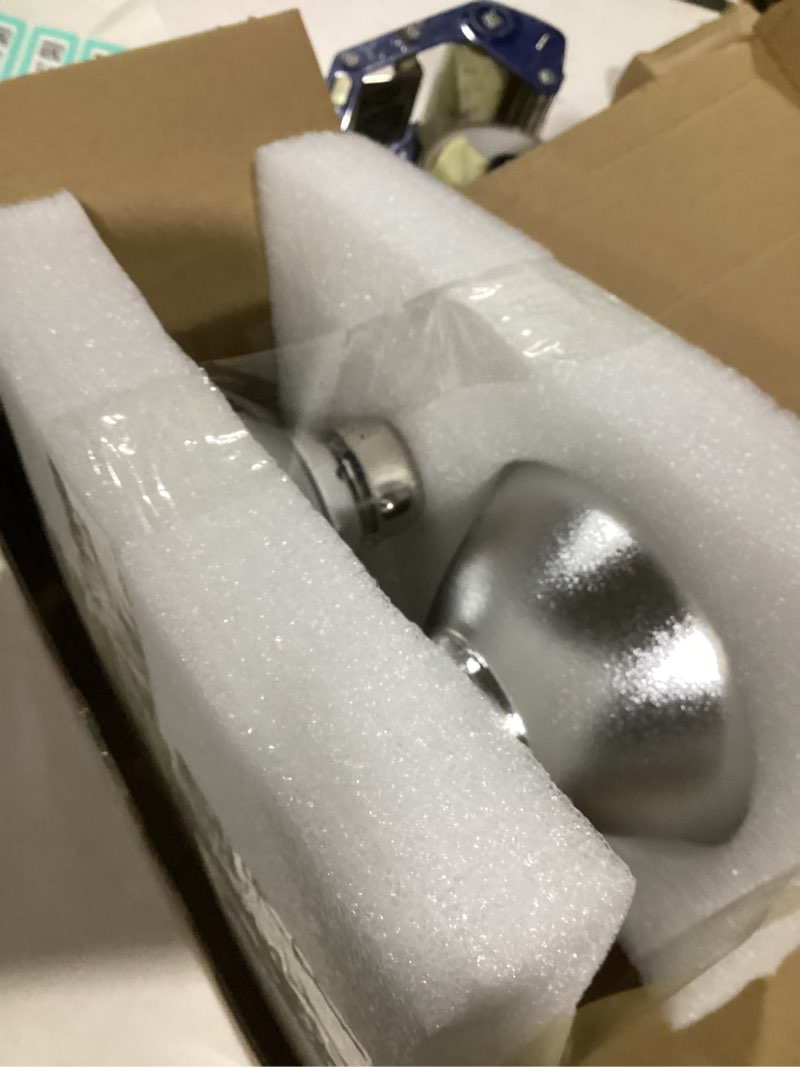 Condition photo showing Good Condition for par38 halogen flood light bulb 120v 90w, dimmable par38 90w light bulbs, e26 medium base, warm white, high output reflector flood lights for indoor, 2 pcs par38-90w-2pack