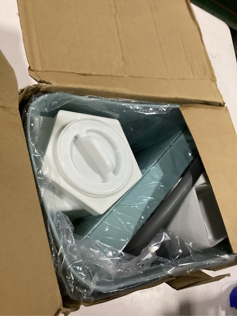 Condition photo showing New/Like New for ?tgeyd chicken feeder and chicken waterer set - hanging automatic chicken feeder no waste - chicken coop accessories - poultry waterer with 2 gallon/10 pounds
