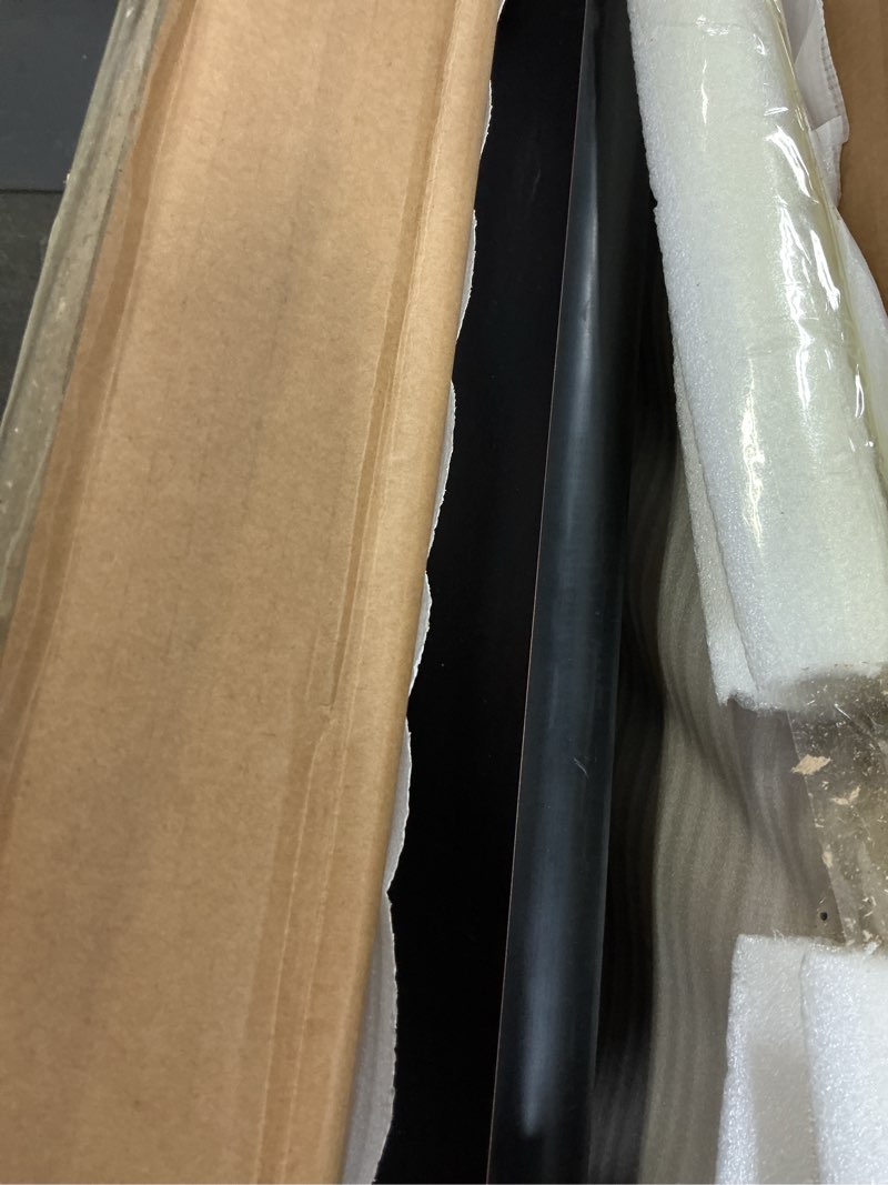 Condition photo showing As Is for (only top table missing base)  flash furniture 36'' square black laminate table top with 30'' x 30'' table height base
