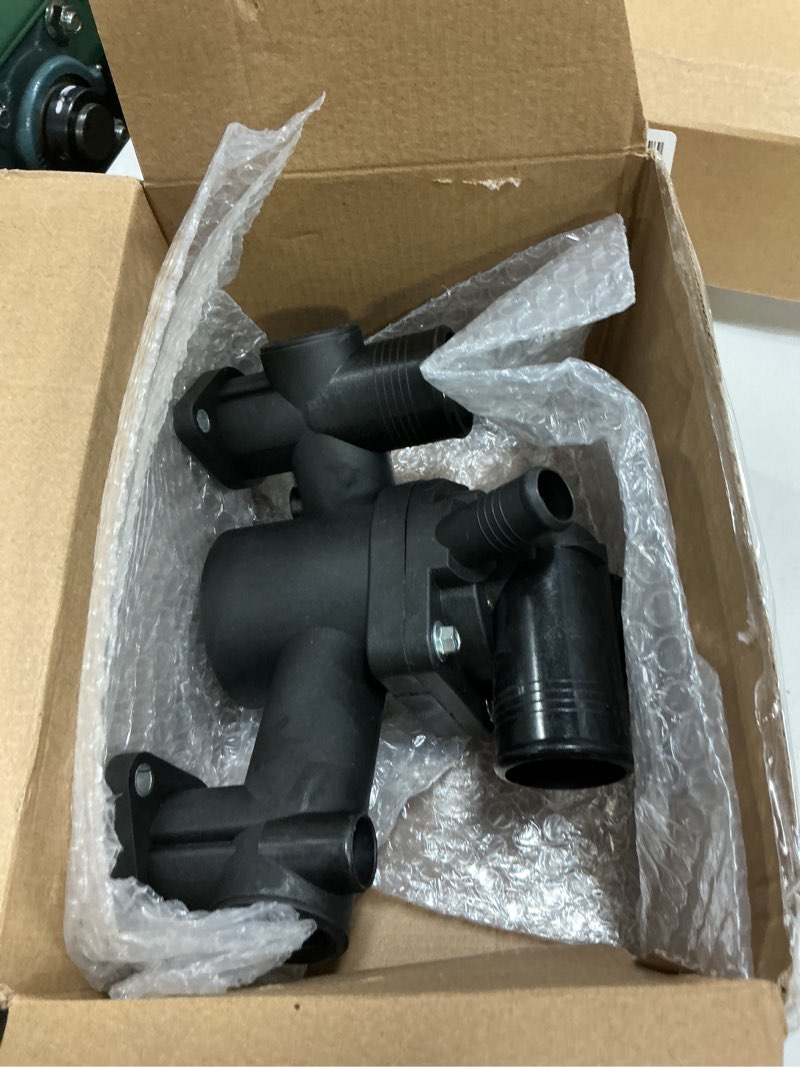 Condition photo showing Good Condition for engine coolant thermostat housing assembly compatible with 2003-2006 lincoln ls v8 3.9l 2003-2005 ford thunderbird v8 3.9l