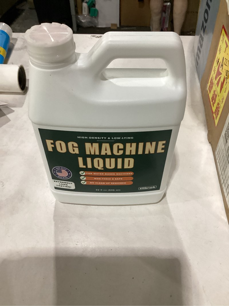 Condition photo showing As Is for pool filter cleaner - 6 month supply - 2 to 4 uses - 32 oz concentrated pool cartridge filter cleaner - removes dirt, grease, oil - no foam or residue - soak & spray cleaner - safe, natural, effective