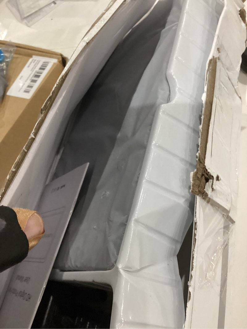 Condition photo showing As Is for Digital Picture Frame with Remote Control Slide Show Photo Frame Support 1080P Video Adjustable Brightness 16:9 Widescreen Black 7inch with Remote