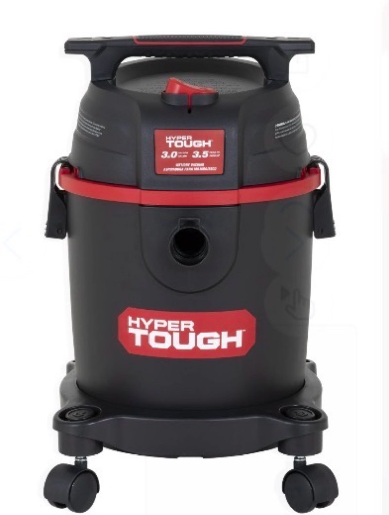 hyper tough 3 gallon wet dry vacuum 