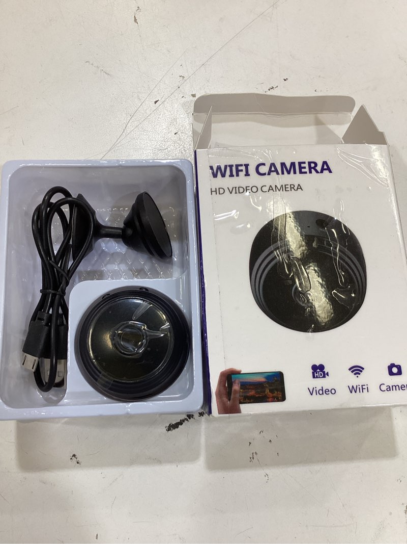 Condition photo showing Good Condition for rfawkng 1pcs only 0.9 inch hidden camera with audio/video mini small spy home indoor night vision