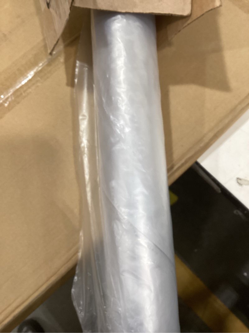 Condition photo showing New/Like New for Clear Round Table Cover Protector 42 Inch, 2.0mm Transparent Plastic Table Protector Waterproof, Anti-Scratch Clear Desk Mat for Office Desktop Dresser Dining Table, FDA Compliant Clear 2.0mm Round 42'' x 42''