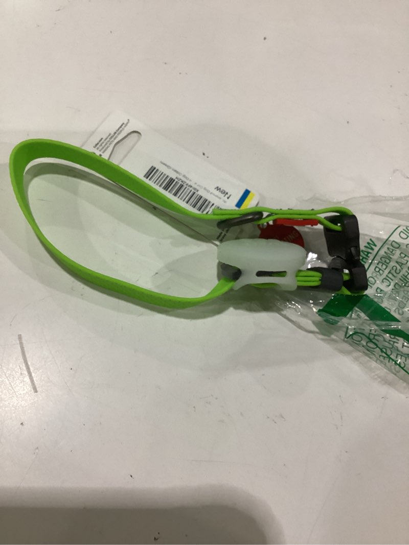 Condition photo showing As Is for waudog waterproof dog collar - adjustable dog collar with air holder and qr dog tag for large dogs, small and medium dogs green 10" - 16" neck * 4/5" wide (metal buckle)