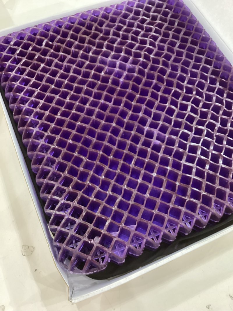 Condition photo showing Good Condition for Purple Royal Seat Cushion - Seat Cushion for The Car Or Office Chair - Temperature Neutral Grid