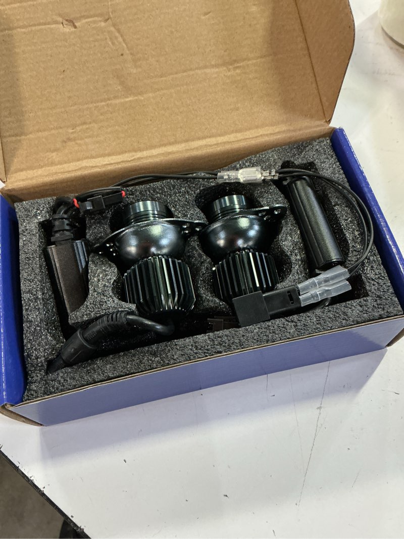 Condition photo showing Good Condition for led angel eyes light halo marker ring bulbs compatible for bmw e90 e91 318i lci 328i/328i xdrive 335i 2009-2011, 120w white 6000k lamp 318i-8smd