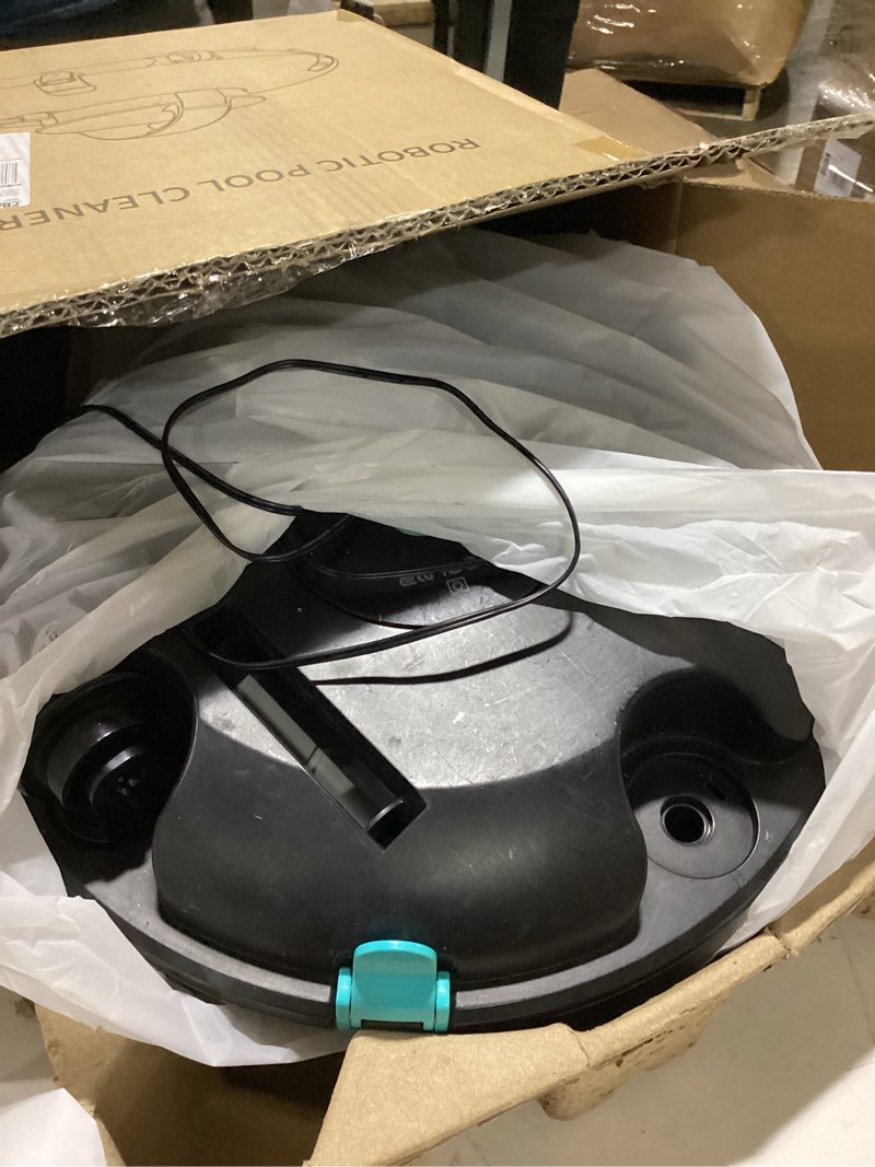 lvke l1 cordless robotic pool cleaner, 70 mins runtime, powerful suction, auto-parking