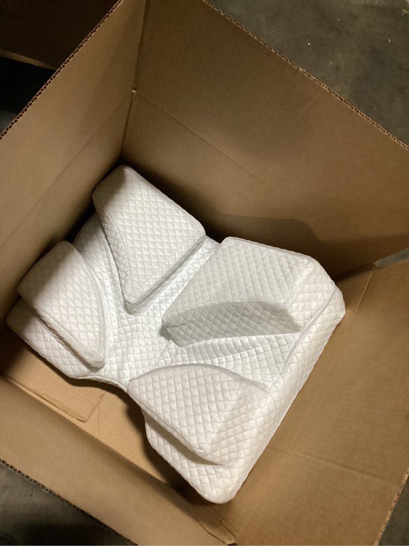 Condition photo showing Good Condition for soft memory foam pillow with cooling feel – comfortable support for restful sleep(standard style white)