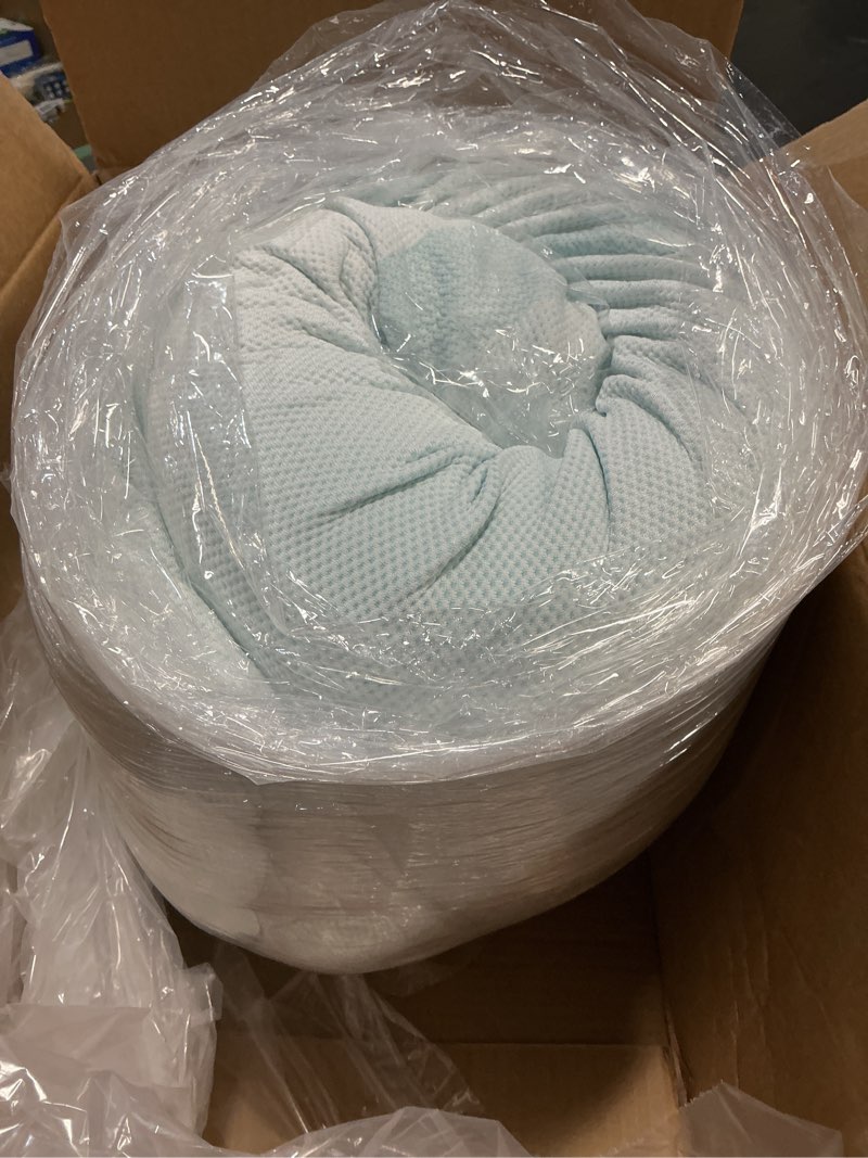 Condition photo showing As Is for Tempur-Pedic TEMPUR-Adapt + Cooling 3-Inch Full Mattress Topper Medium Luxury Premium Foam, Washable Cover, Medium Cooling Topper,white Full 3" + Cooling