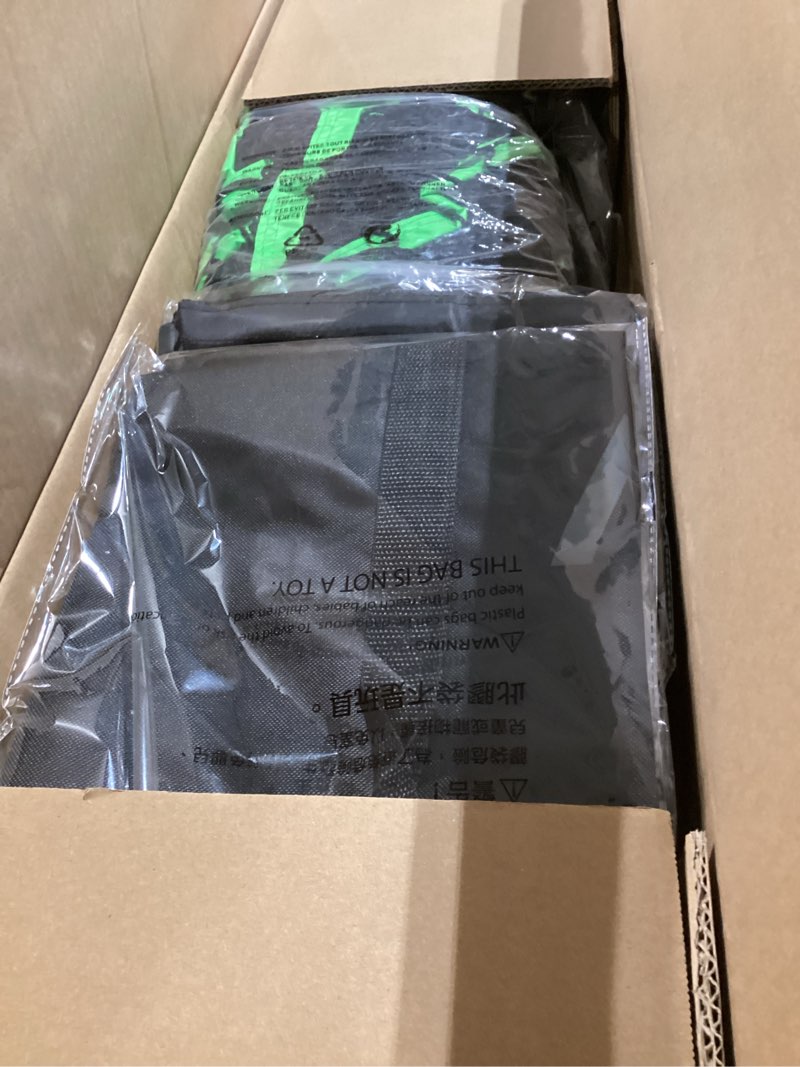 Condition photo showing Good Condition for lacrosse backstop net soccer basketball backstop net for backyard sport netting barrier ball stop net includes portable carry bag 2 sand bags 4 ground stakes 20 feet x 10 feet