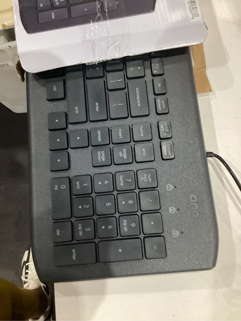 Condition photo showing Good Condition for onn wired usb keyboard internet keys usb-a standard keyboards with usb computer keyboard, gray, 1 pack