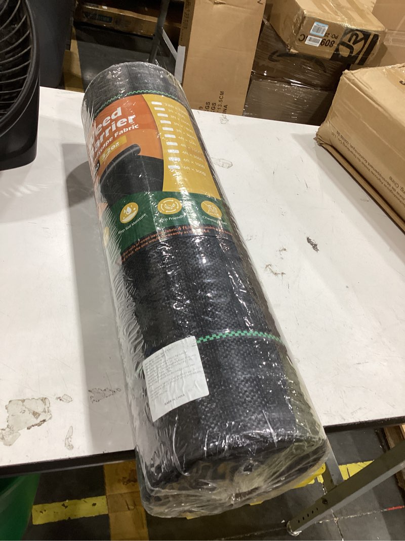 weed barrier landscape fabric 3.2oz 4ft x 300ft