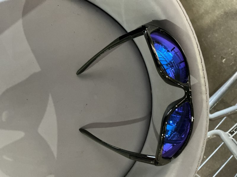 Condition photo showing As Is for bikershades motorcycle safety sunglass mens fit. wrap-around ultra snug fit