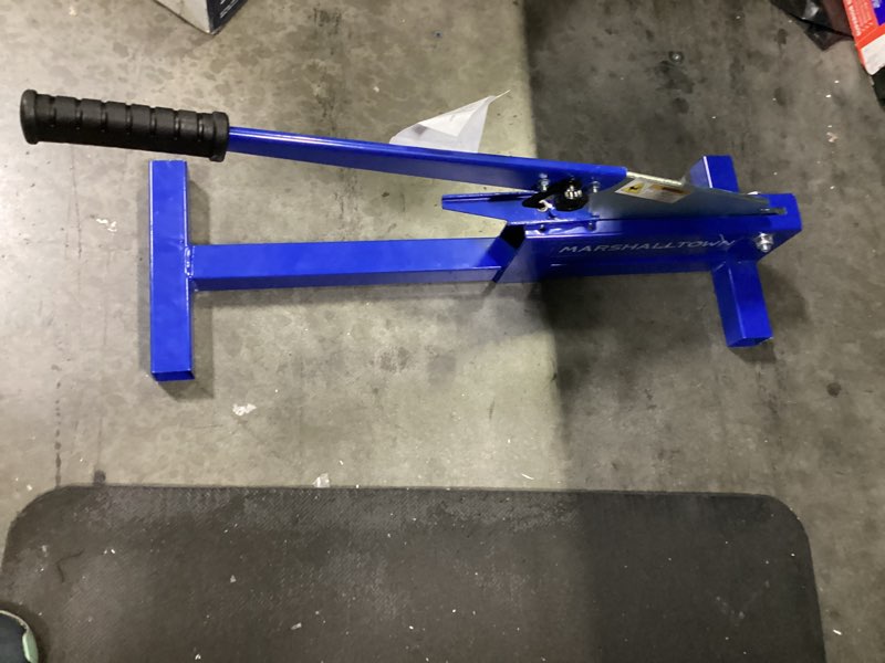 Condition photo showing As Is for marshalltown 8-in floor cutter