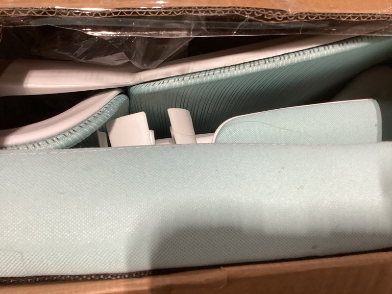 Condition photo showing As Is for Office Chair - Ergonomic Desk Chair with Adjustable Lumbar Support, Mesh Computer Chair, Executive Chair for Home Office Comfortable Lumbar Support(Blue)