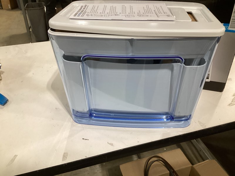 Condition photo showing Good Condition for ZeroWater 52-Cup Ready-Read 5-Stage Water Filter Pitcher Dispenser with 5-Stage 0 TDS Zero Water Filter – IAPMO Certified to Reduce Metals, Chlorine, Lead, Chromium, and Forever Chemicals PFOA/PFOS 52-Cup Dispenser