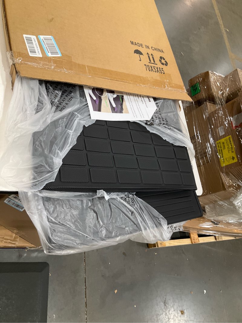 Condition photo showing Good Condition for cargo liner for honda passport 2026 all weather cargo mat, fit tpe anti-slip car seat back protector accessories (with backseat mat)