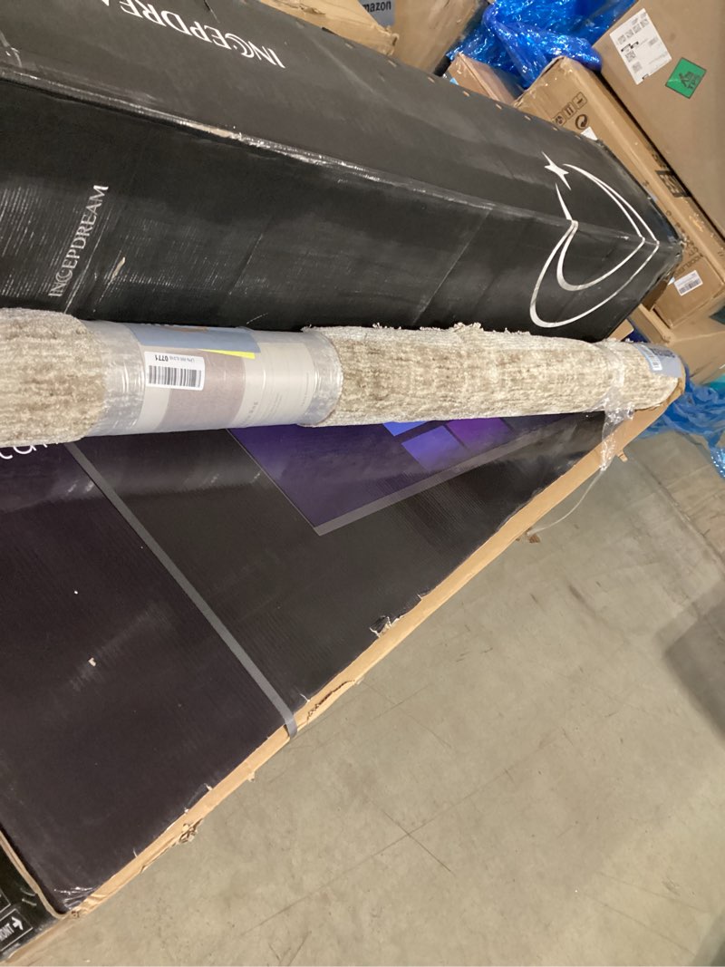 Loloi Winston Collection WIT-01 Taupe/Bone 5'-3" x 7'-6", .38" Pile Height, Area Rug, Soft, Durable,