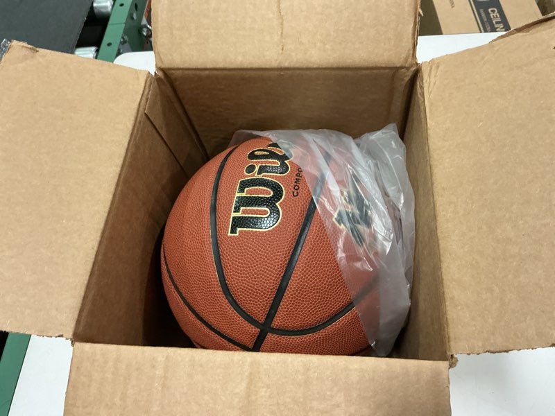 Condition photo showing Good Condition for Wilson NCAA Final Four Edition Indoor/Outdoor Basketball - Size 7 - 29.5', Brown