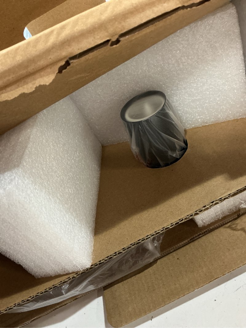 Condition photo showing Good Condition for quoizel pendle brooke 5-light matte black modern/contemporary bare bulb chandelier