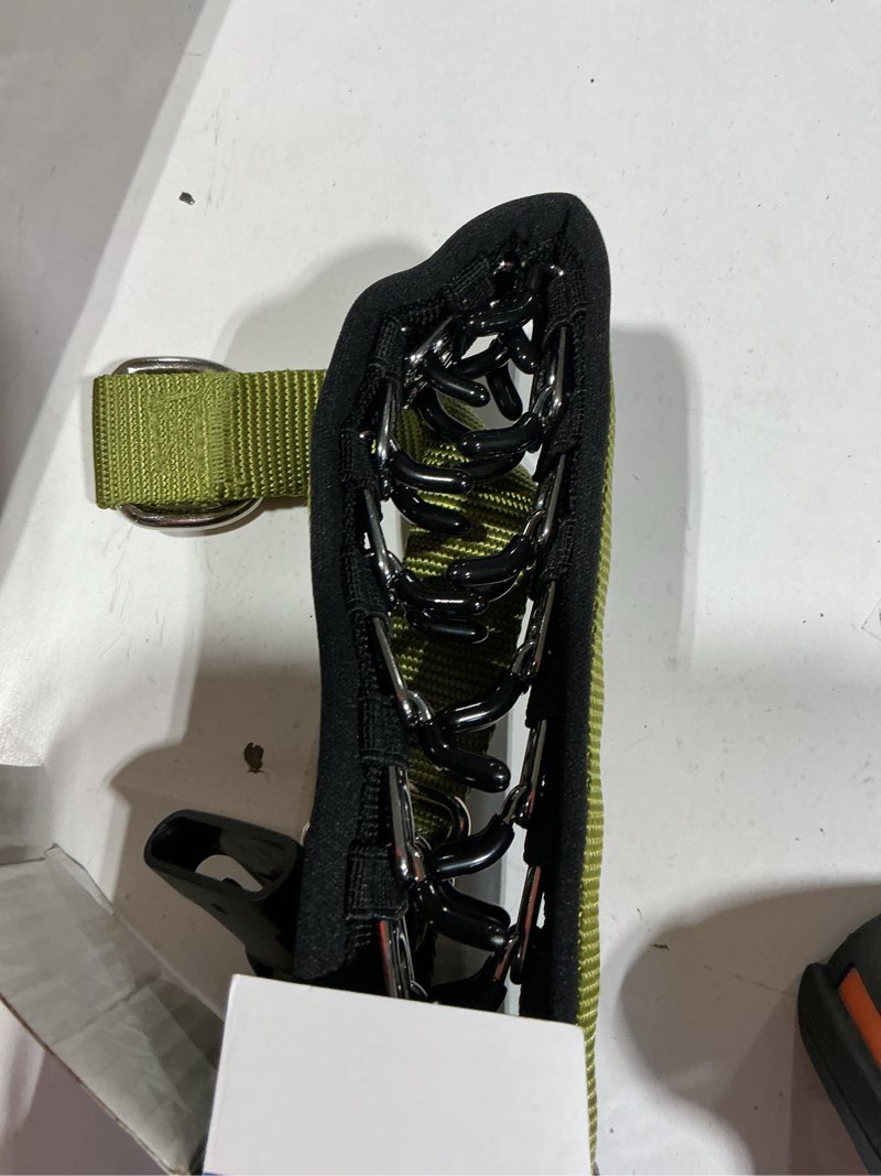 Condition photo showing New/Like New for mayerzon no pull dog collar, patented martingale collar for small medium large dogs with buckle and heavy duty nylon for walking training hunting, safe and easy to use(l, green) green large,2.5mm,18.5"-23.5"neck